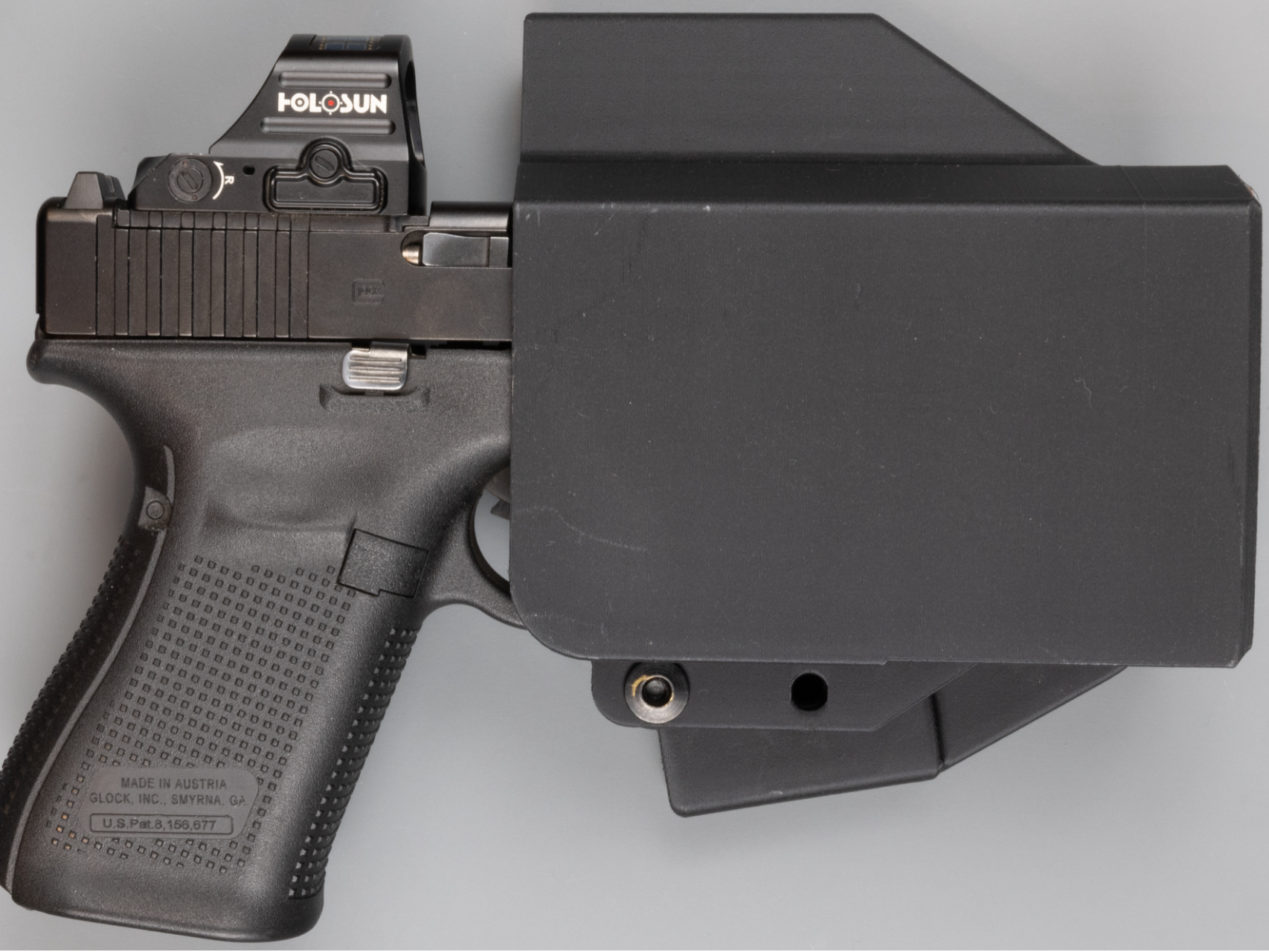Holster for gen 5 Glock 19 with tlr7 light