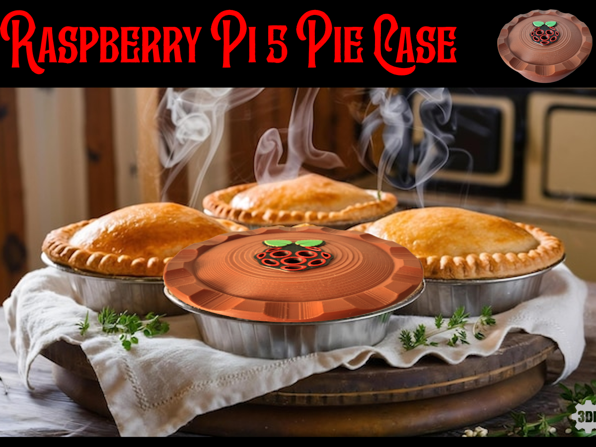 Raspberry Pi 5 Pie Case