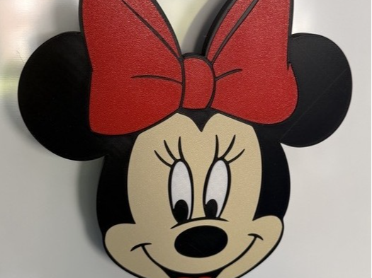 Minnie Mouse Wall Plaque (No AMS)