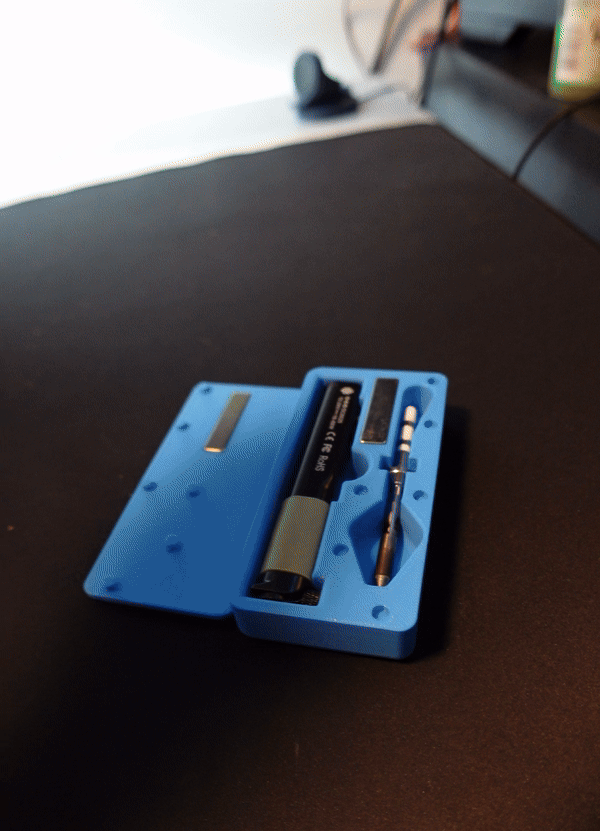 Pinecil V2 holder (optional skadis holder)