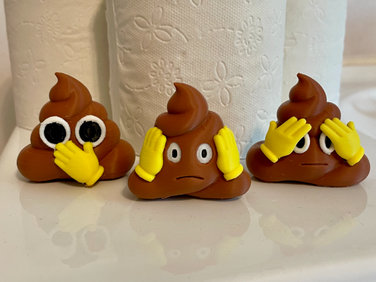 Poop Version - See/Hear/Talk no Evil