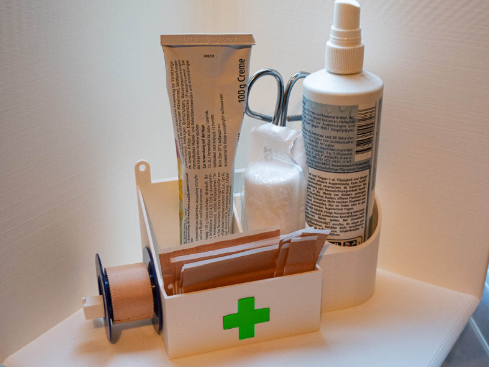 Erste hilfe Organizer - Kompakt & Praktisch - Wand
