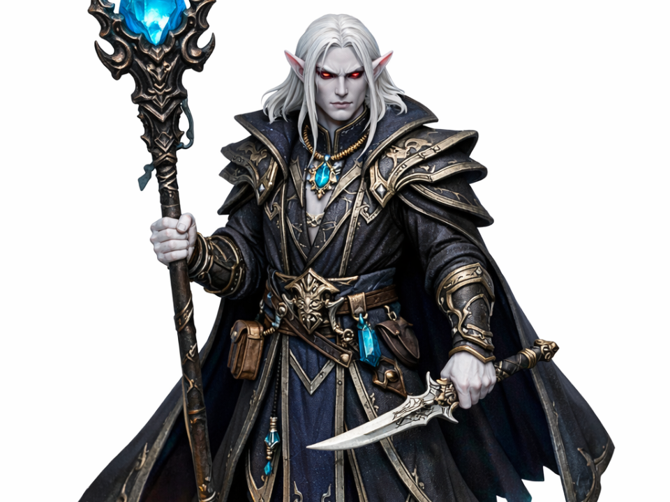 Maxal - Drow Wizard