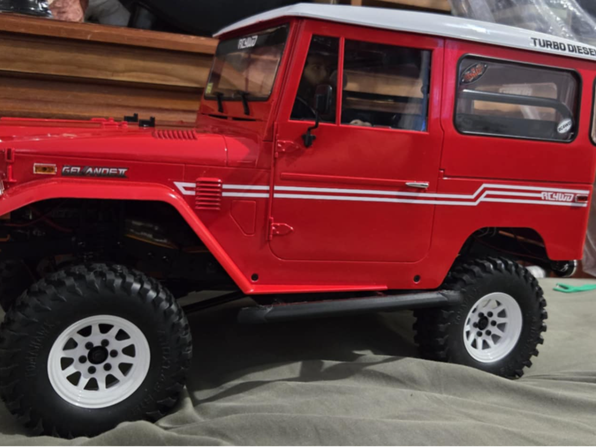 Rock Sliders RC4WD Gelande ii FJ40
