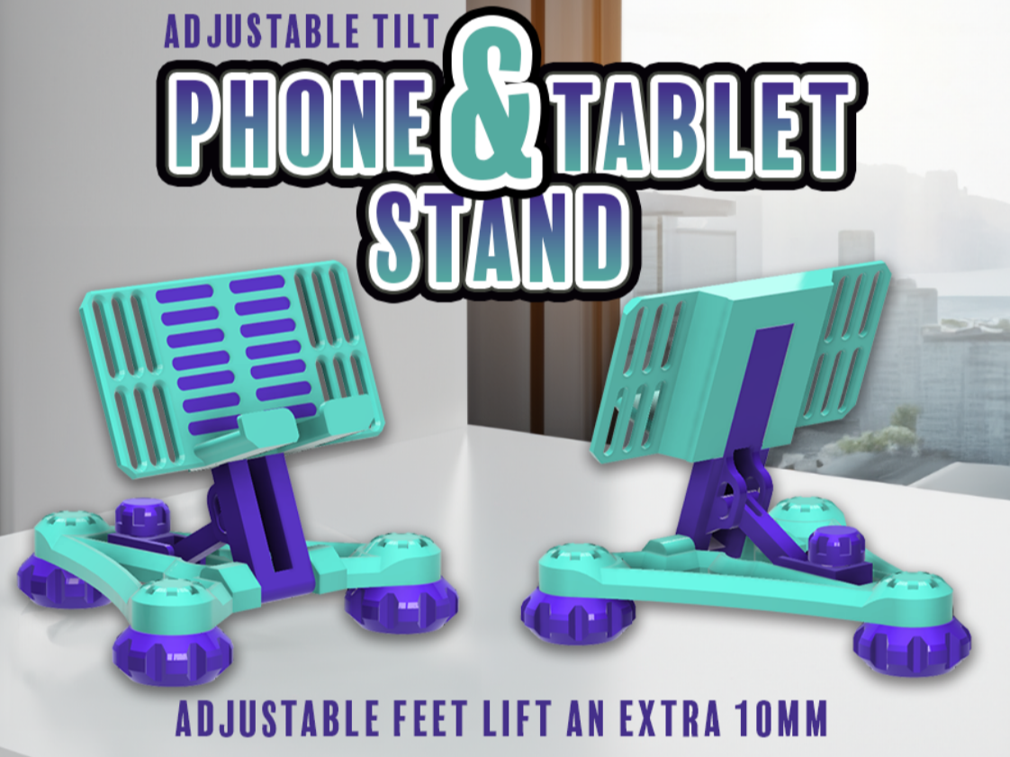 Adjustable Tilt Phone / Tablet Stand