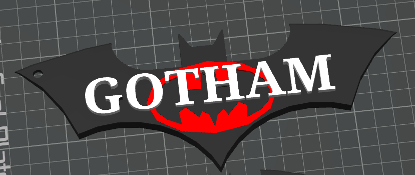 Porta chaves GOTHAM