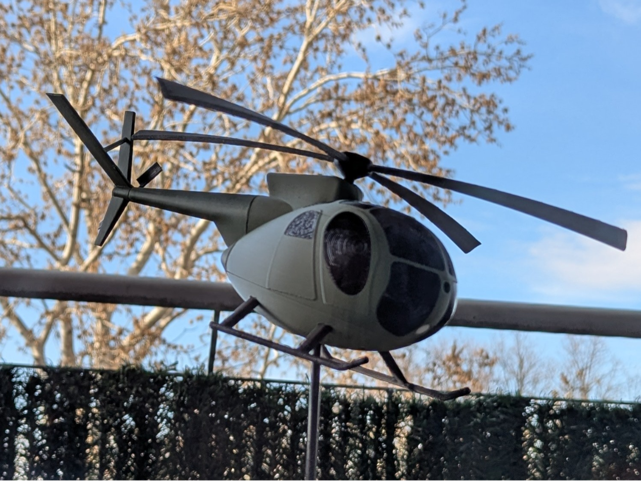 OH-6 Cayuse Helicopter "LOACH"