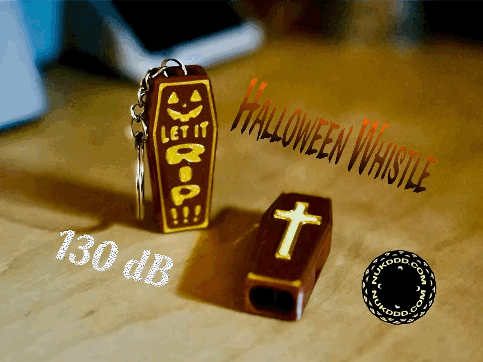 Halloween Casket Whistle