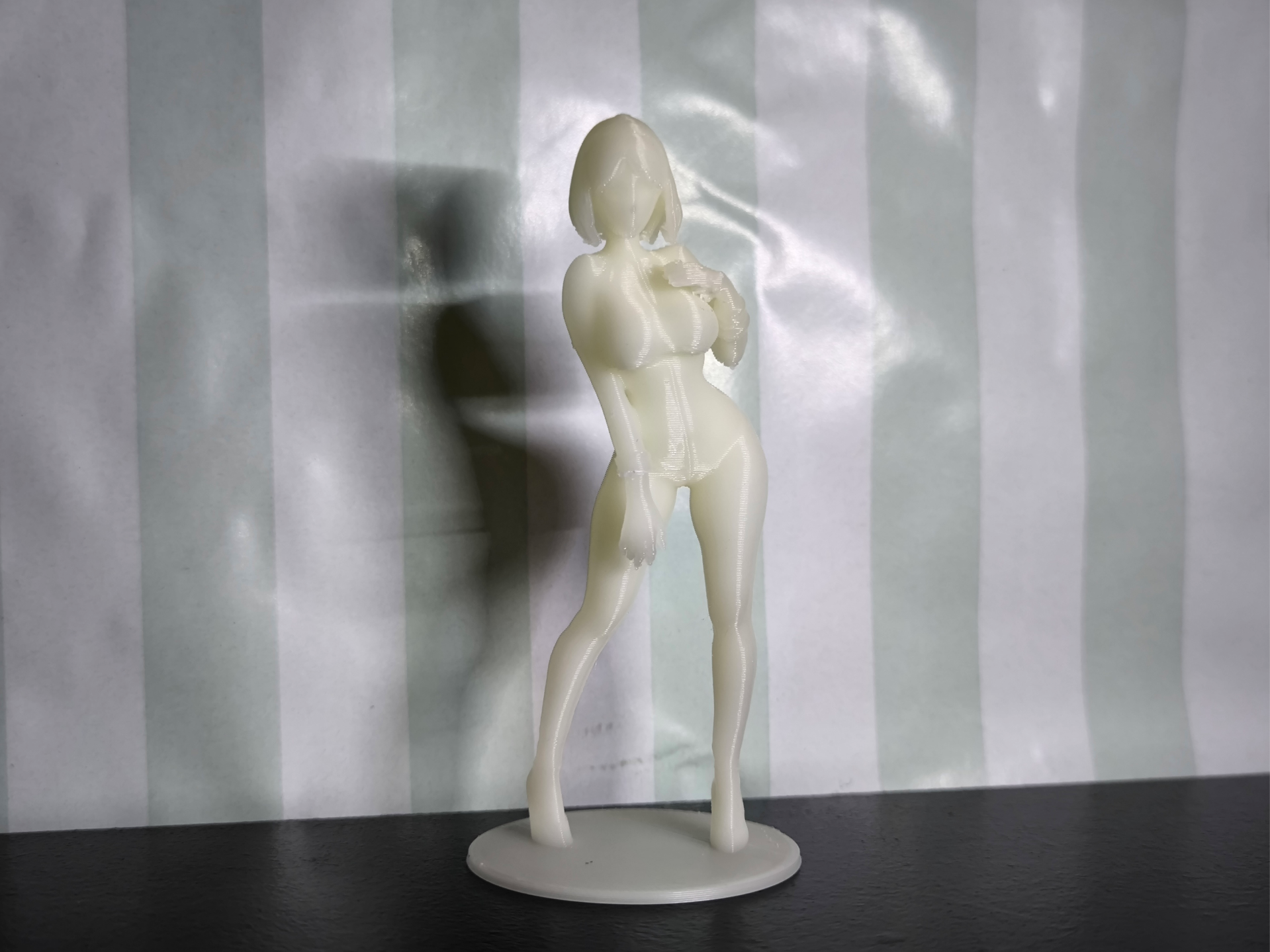 Anime Girl Latexanzug Easy Print