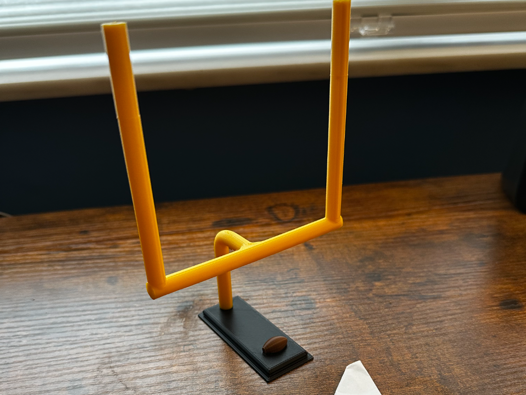 Desk Paper Football Field Goal