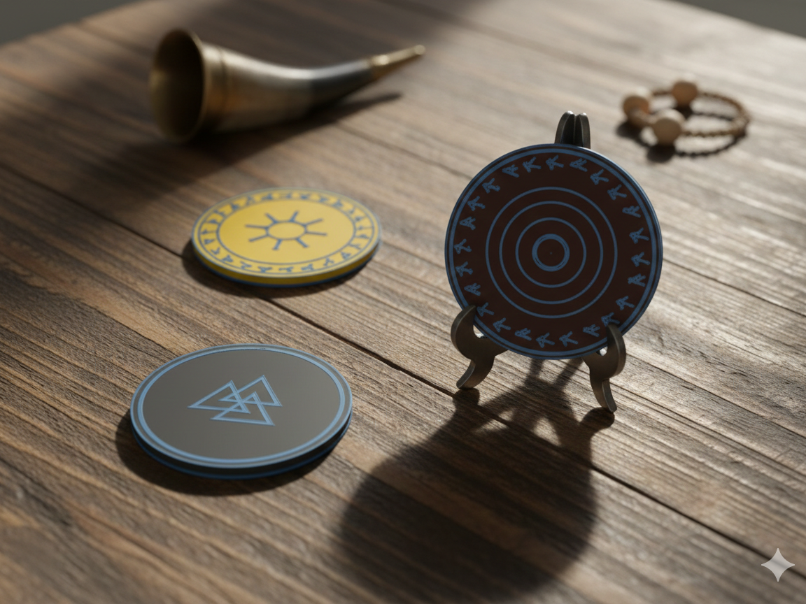 The Midgard Hospitality Set: Viking Runes & Relics