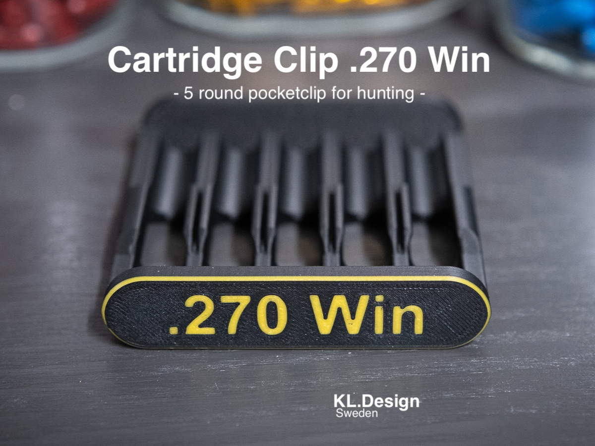 .270 Winchester Cartridge Clip