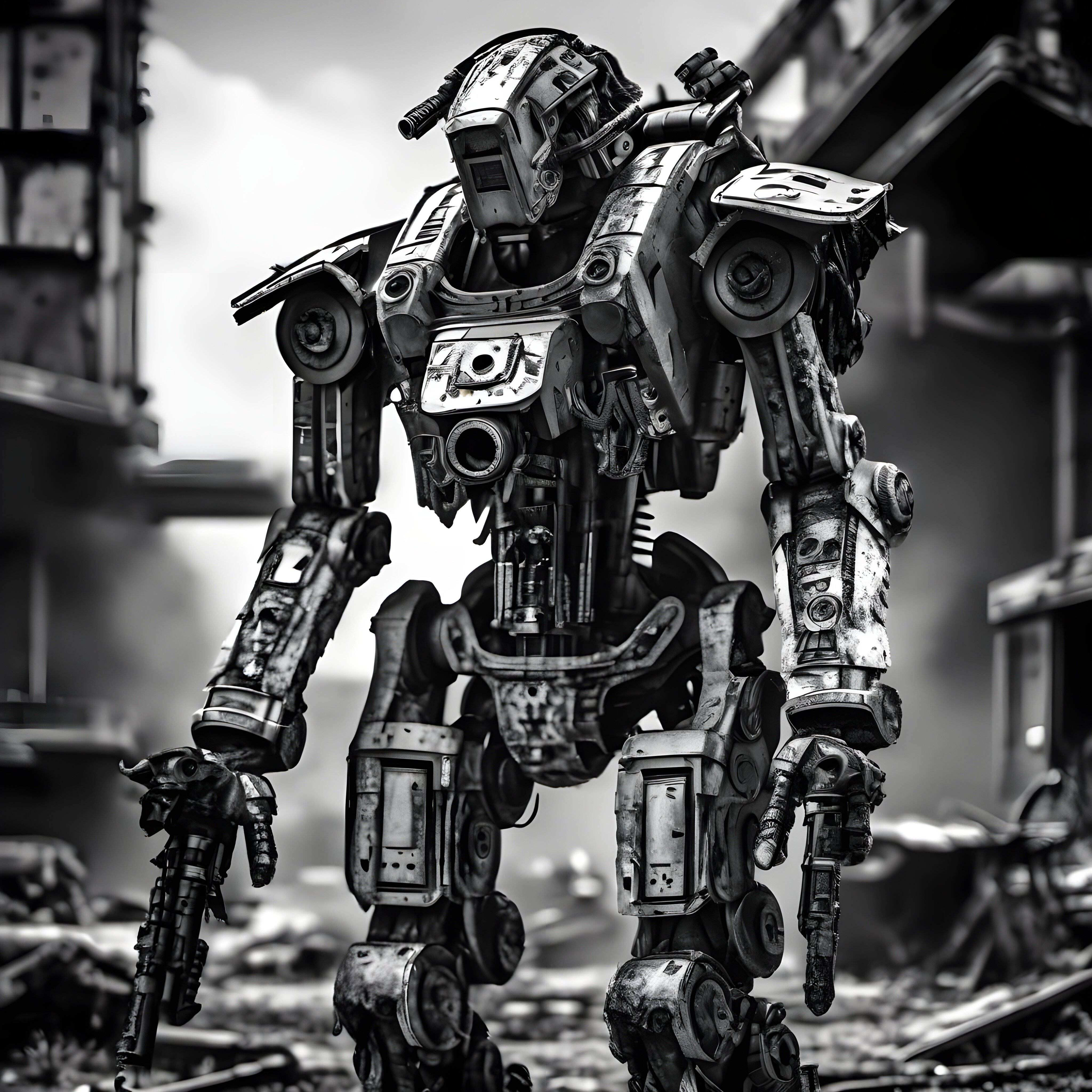 Mech Warrior - Hueforge