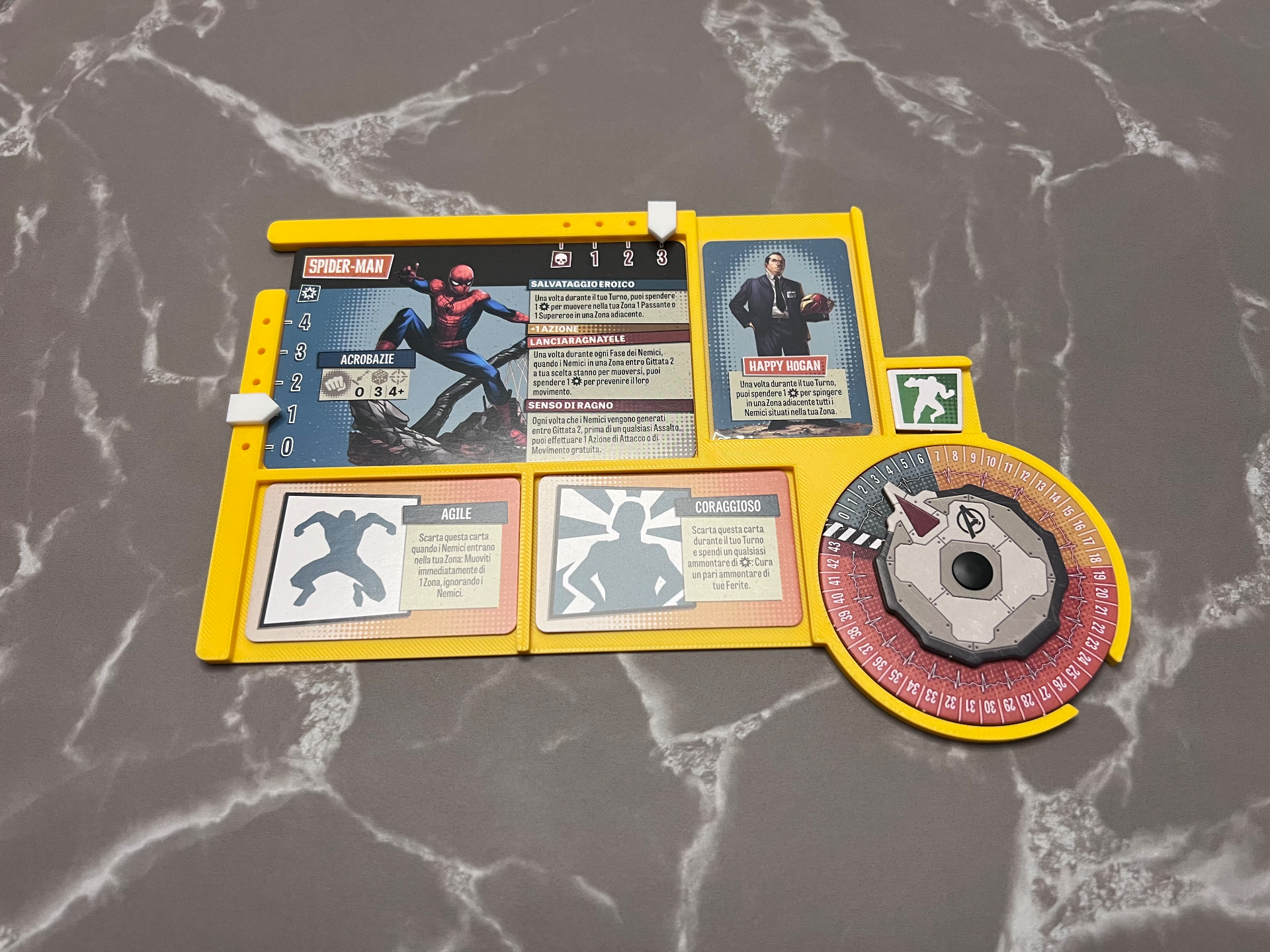 Dashboard Marvel Zombies - Heroes'Resistance