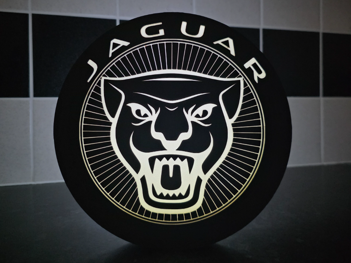 Jaguar Logo Light Box