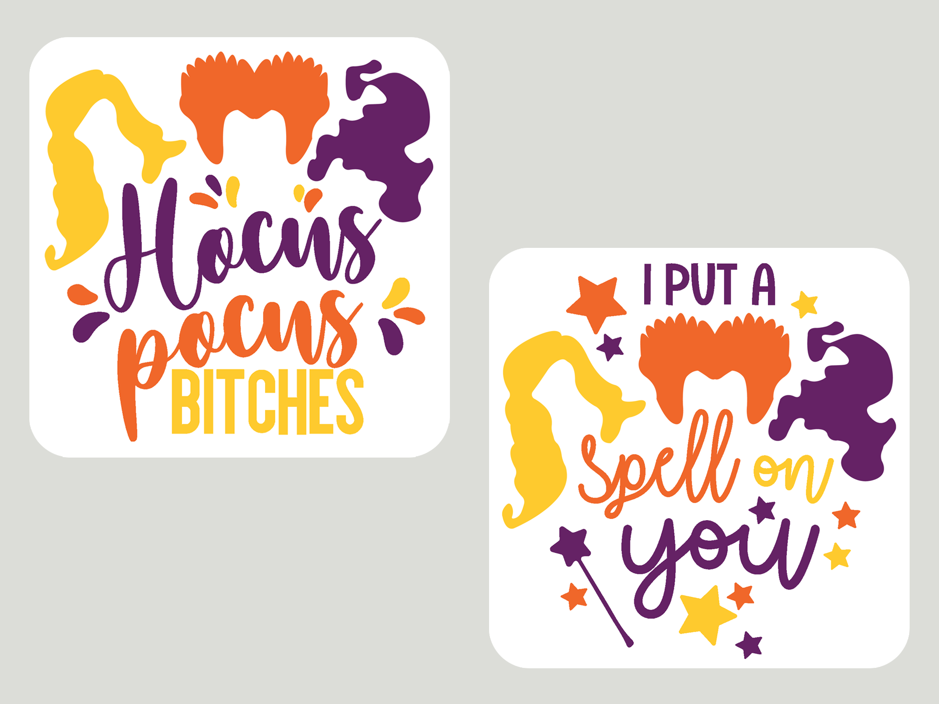 Hocus Pocus Coaster Set