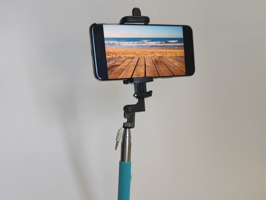 90° Rotatable Selfie Stick Adapter