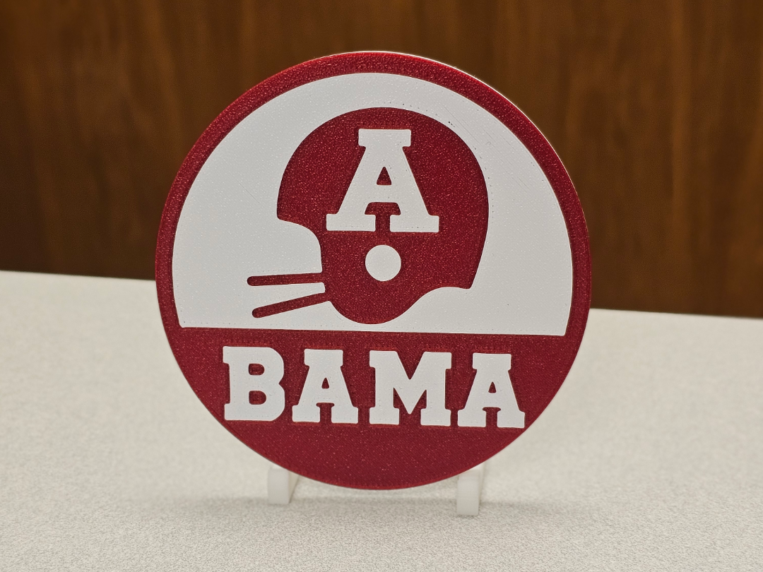 Classic Alabama Crimson Tide Football Logo Coaster