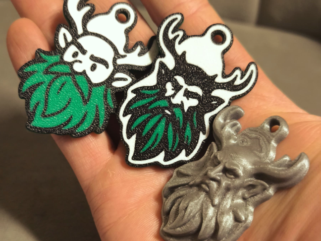 Leshy Witcher keychain