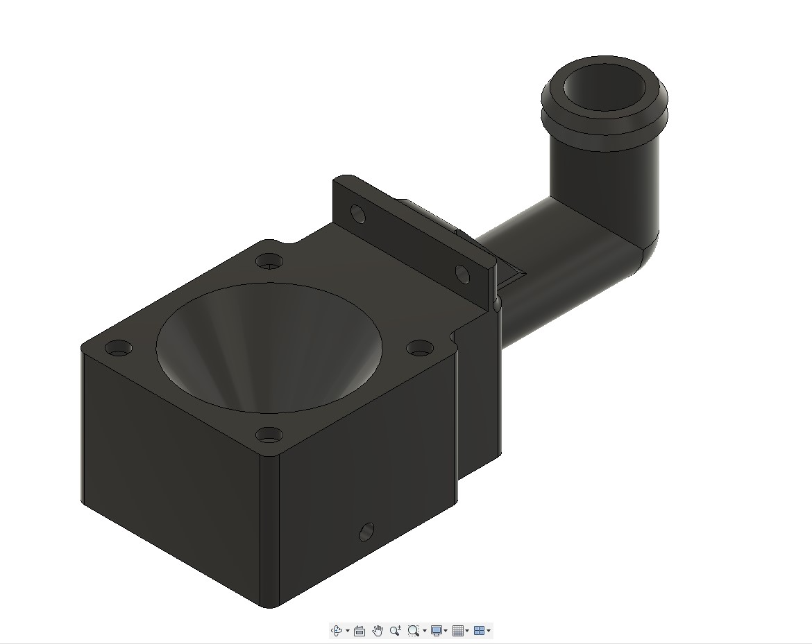 3D Flying Bear Laserman replacement head/duct