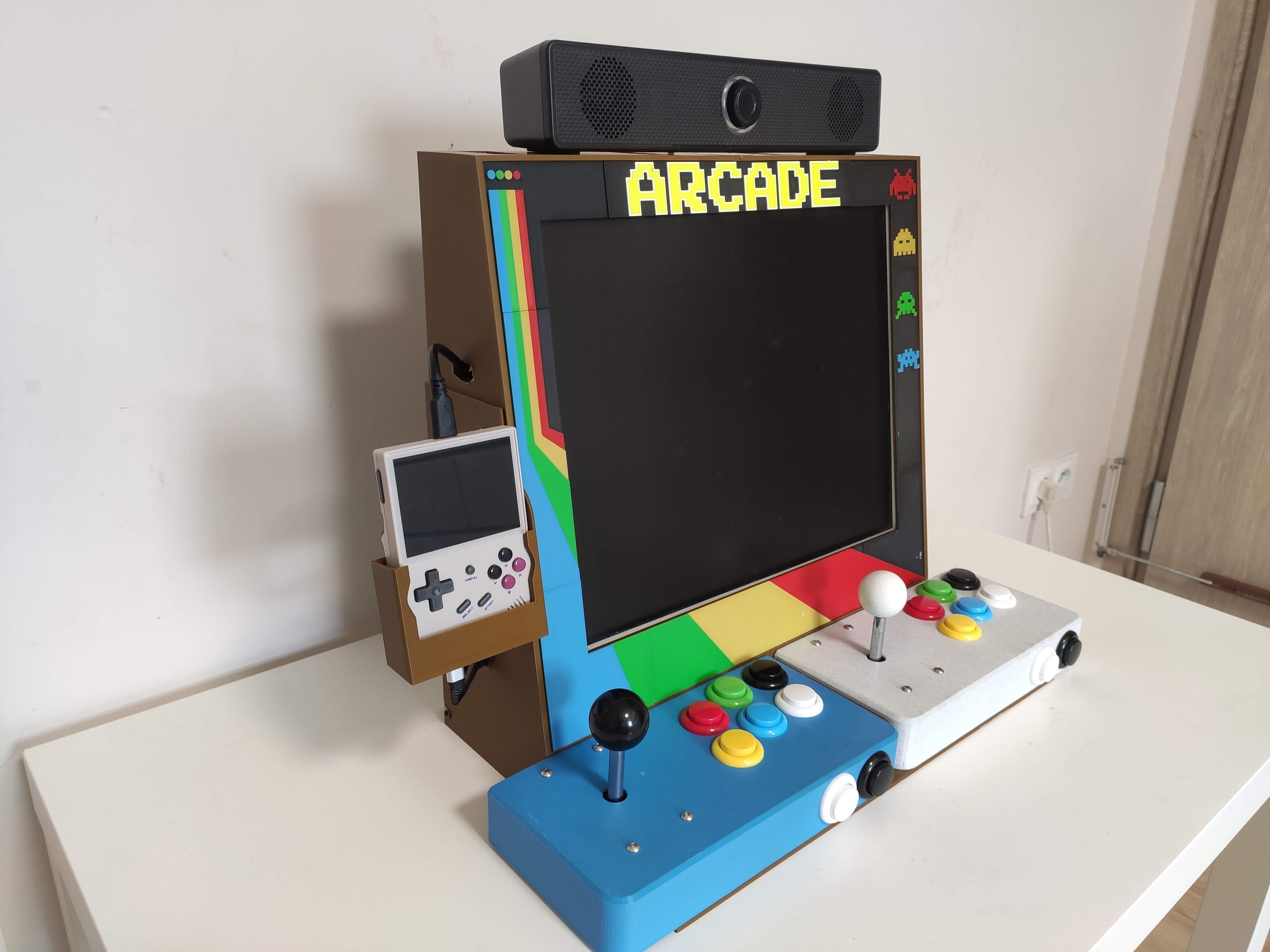 Fully Printed Arcade Game Machine