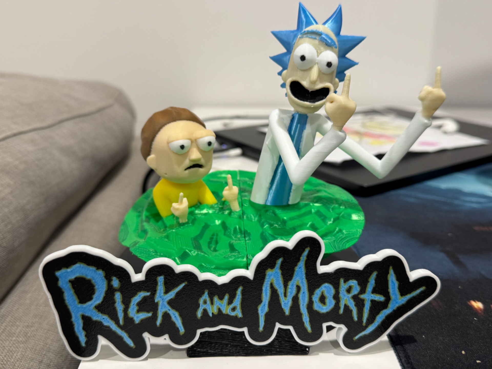 Rick and Morty - display