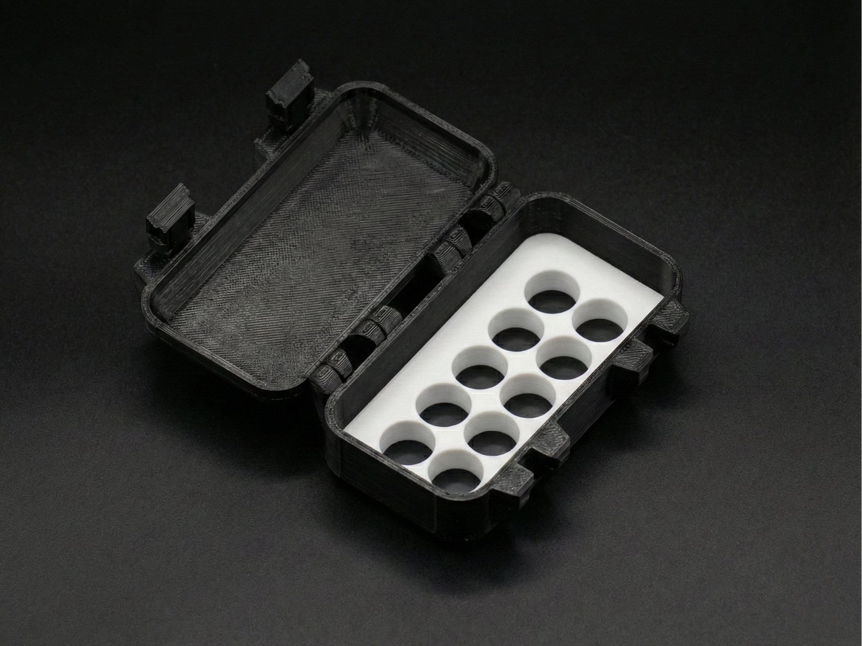 10x Peptide Vial Case (3ml) SnapLock (No Hardware)