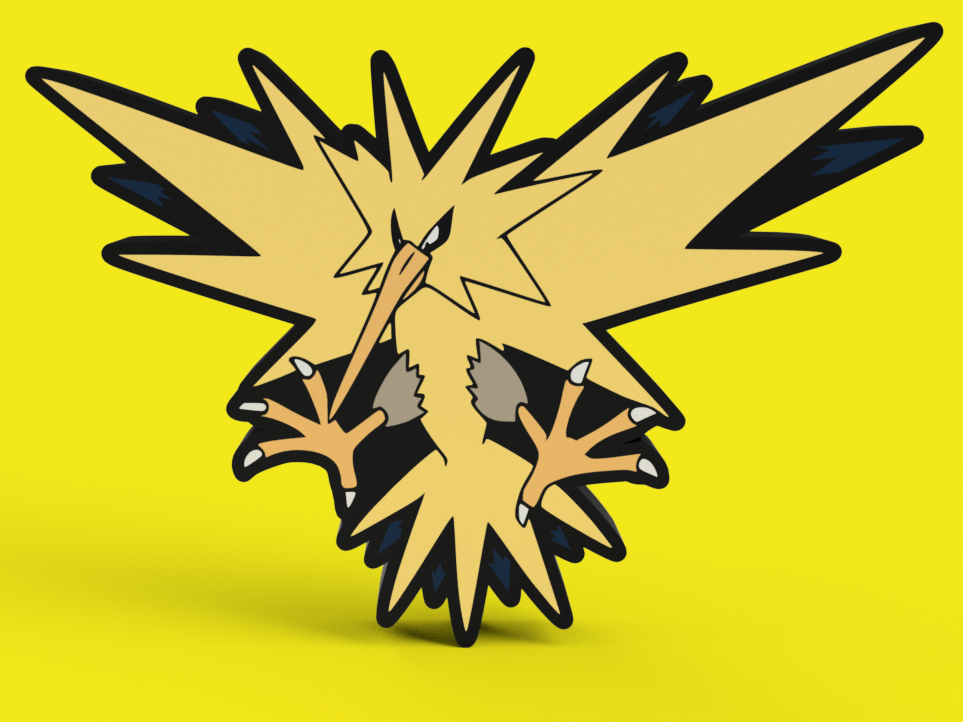 Zapdos Lightbox