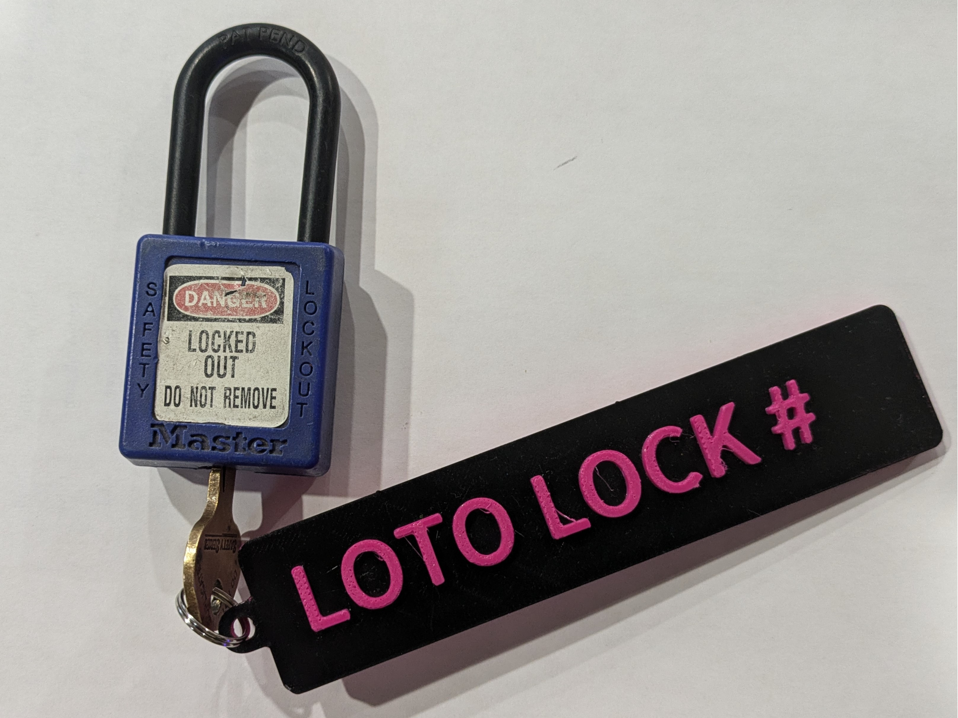 LOTO Keyring