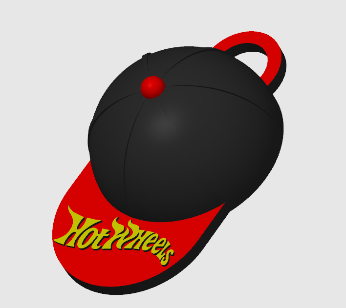 HotWheels Cap Keychain