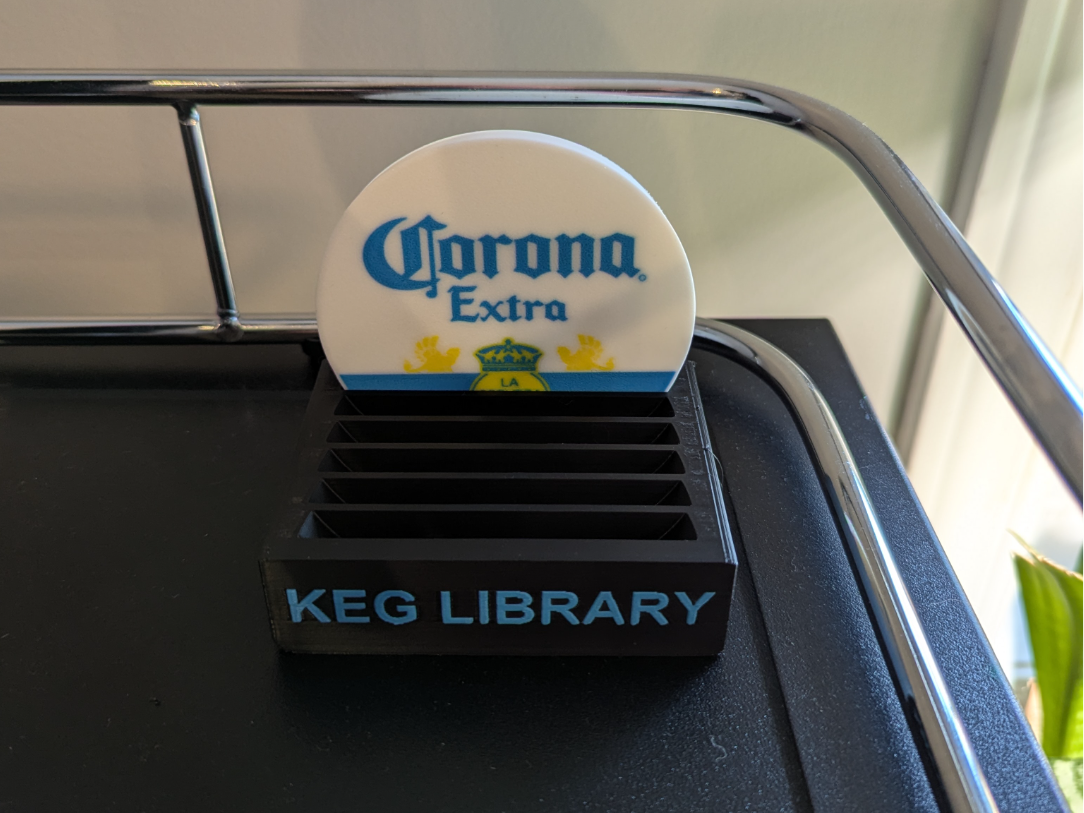 Beer tap insert holder