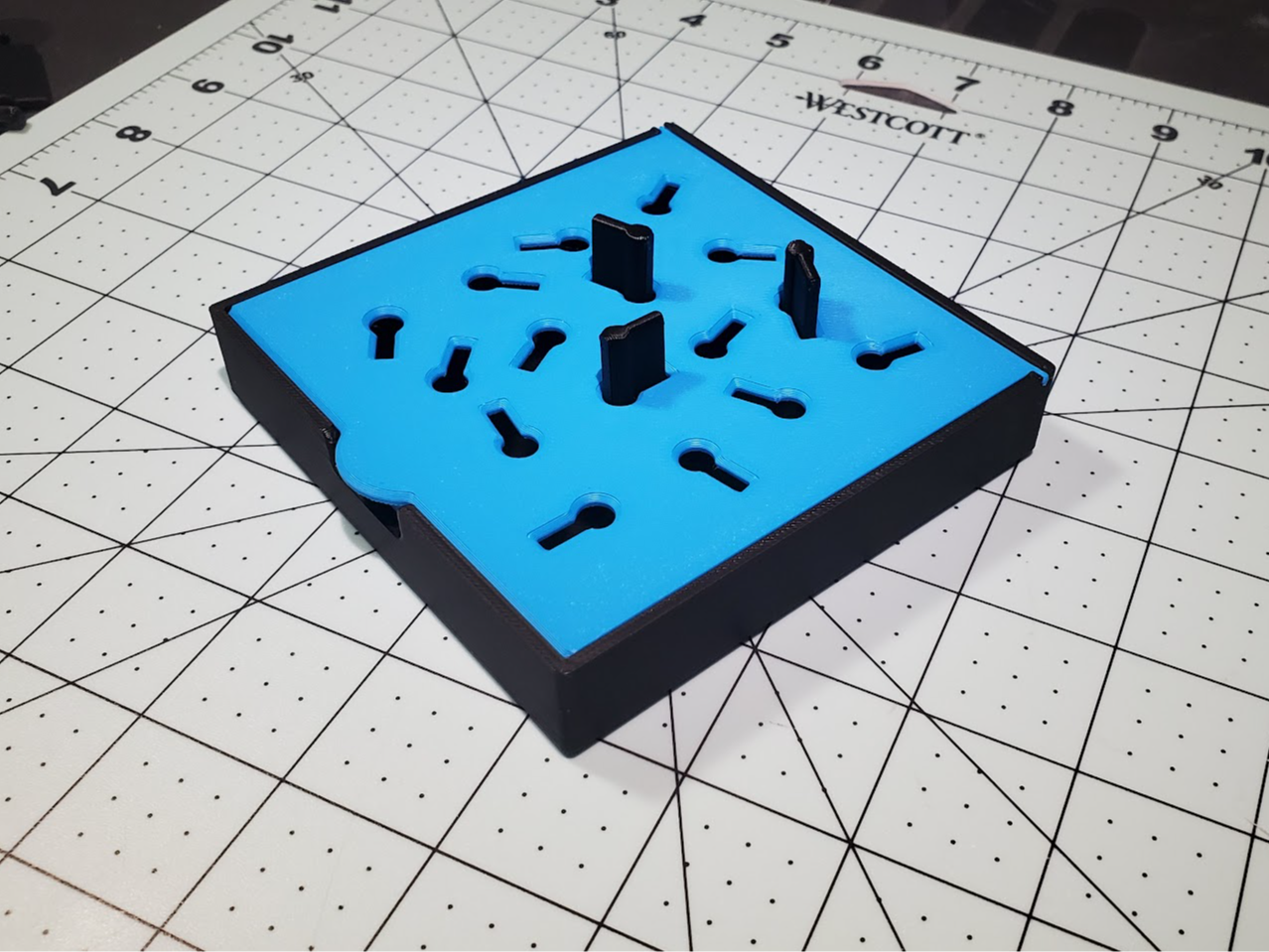Occupational Therapy Parametric Key Hole Peg Board