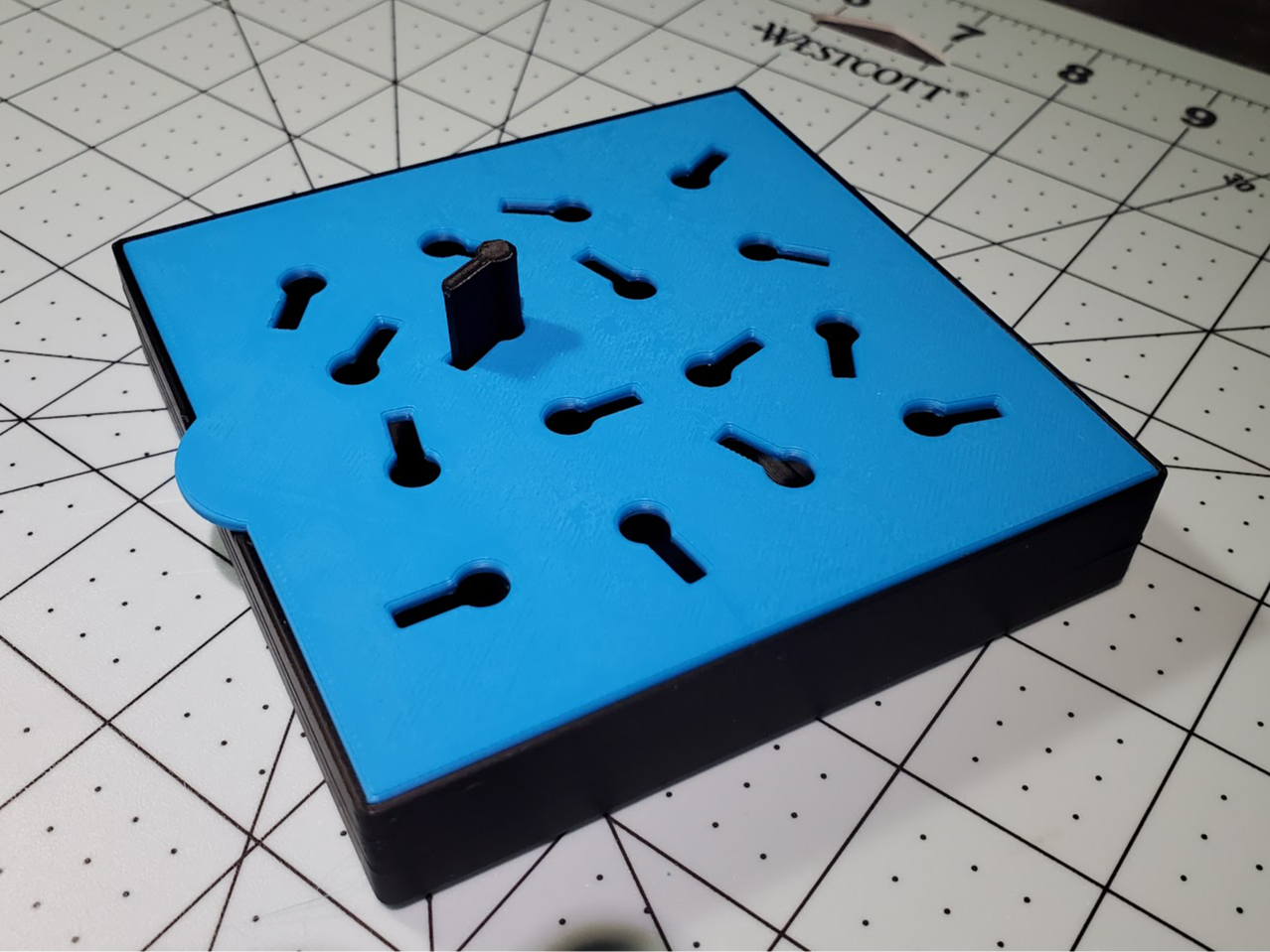 Occupational Therapy Parametric Key Hole Peg Board