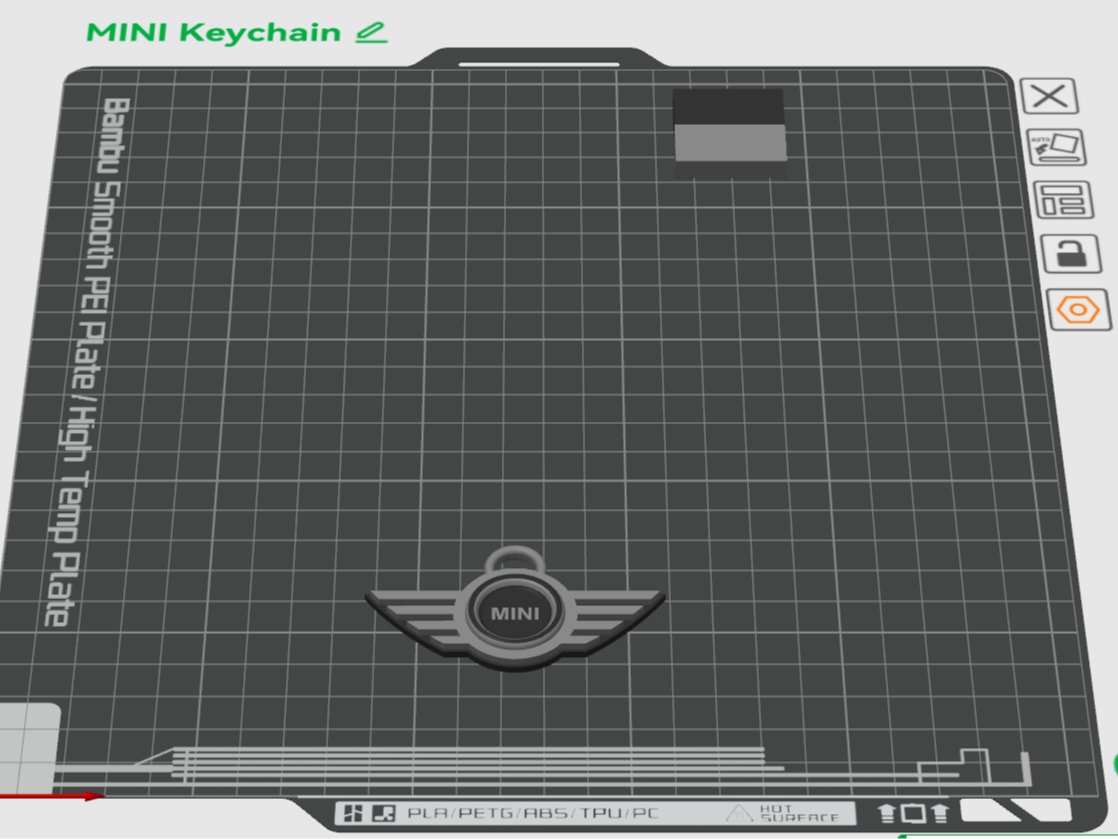 MINI Cooper Keychain