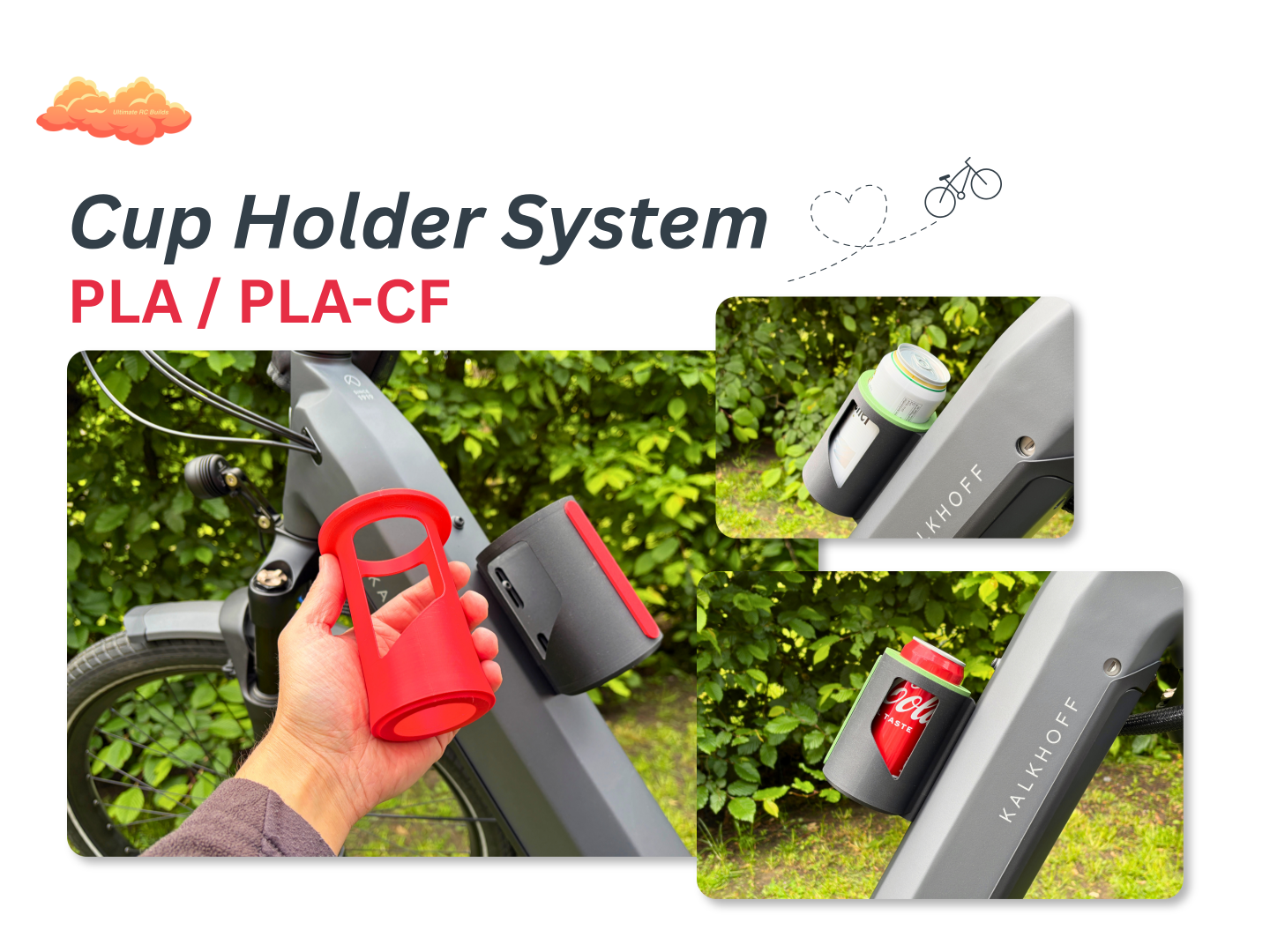 Universal Bicycle Cup / Bottle Holder System