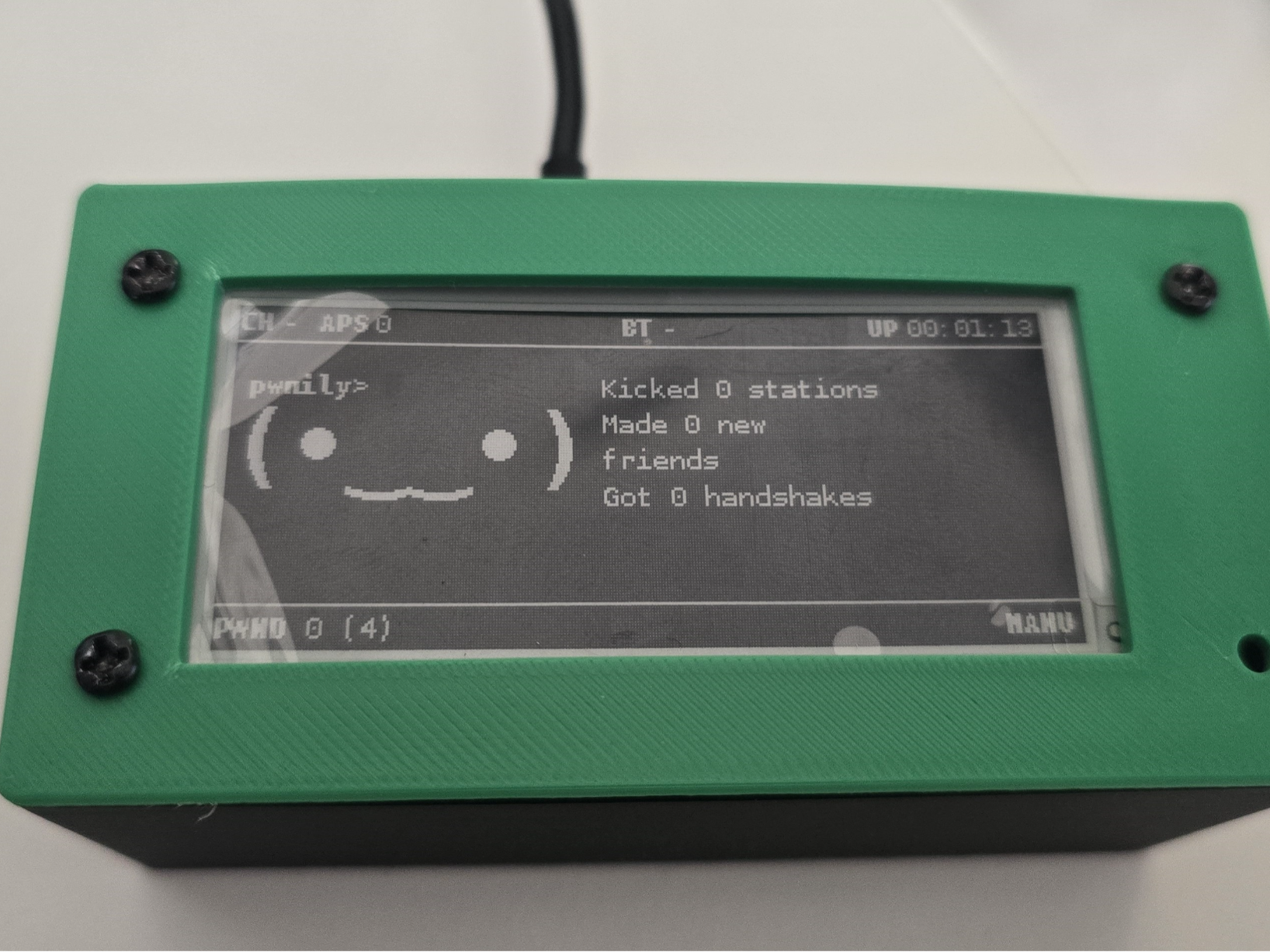 Pwnagotchi case with 2.9" ePaper Display