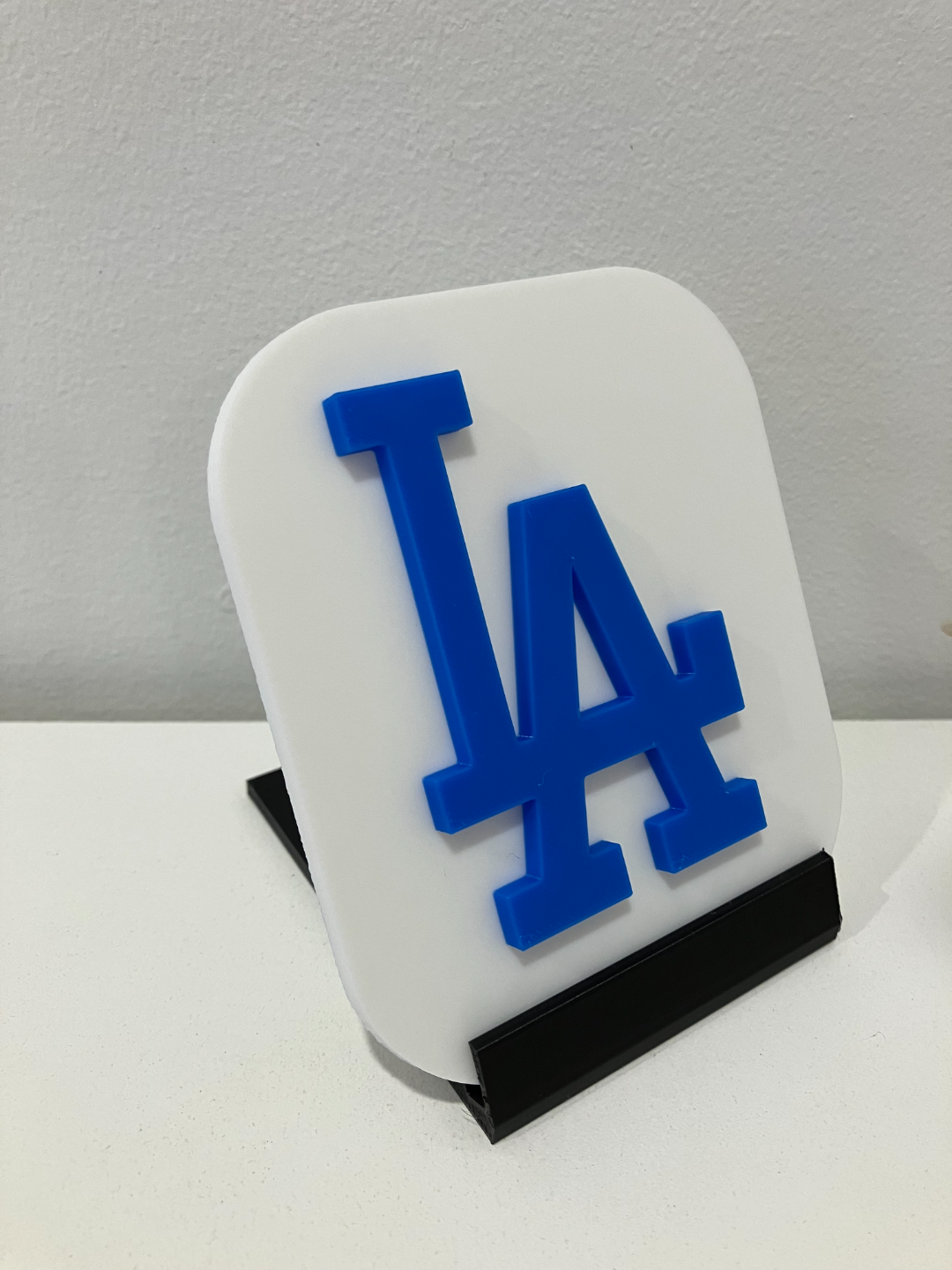 LA Dodgers Logo W/Stand - NO AMS NEEDED - Quick