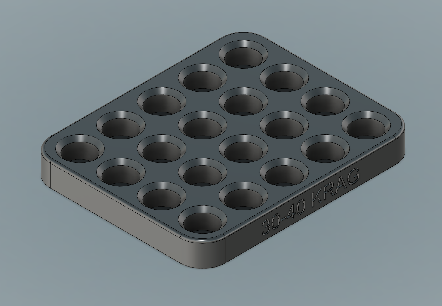 30-40 Krag Reloading Block