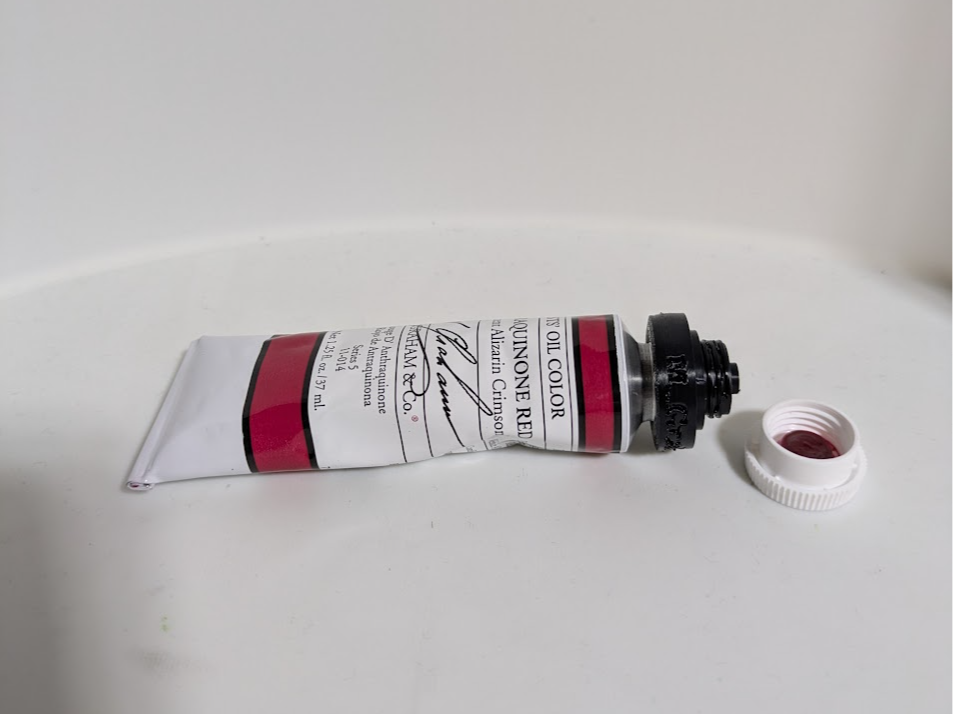 M. Graham paint tube regulator cap