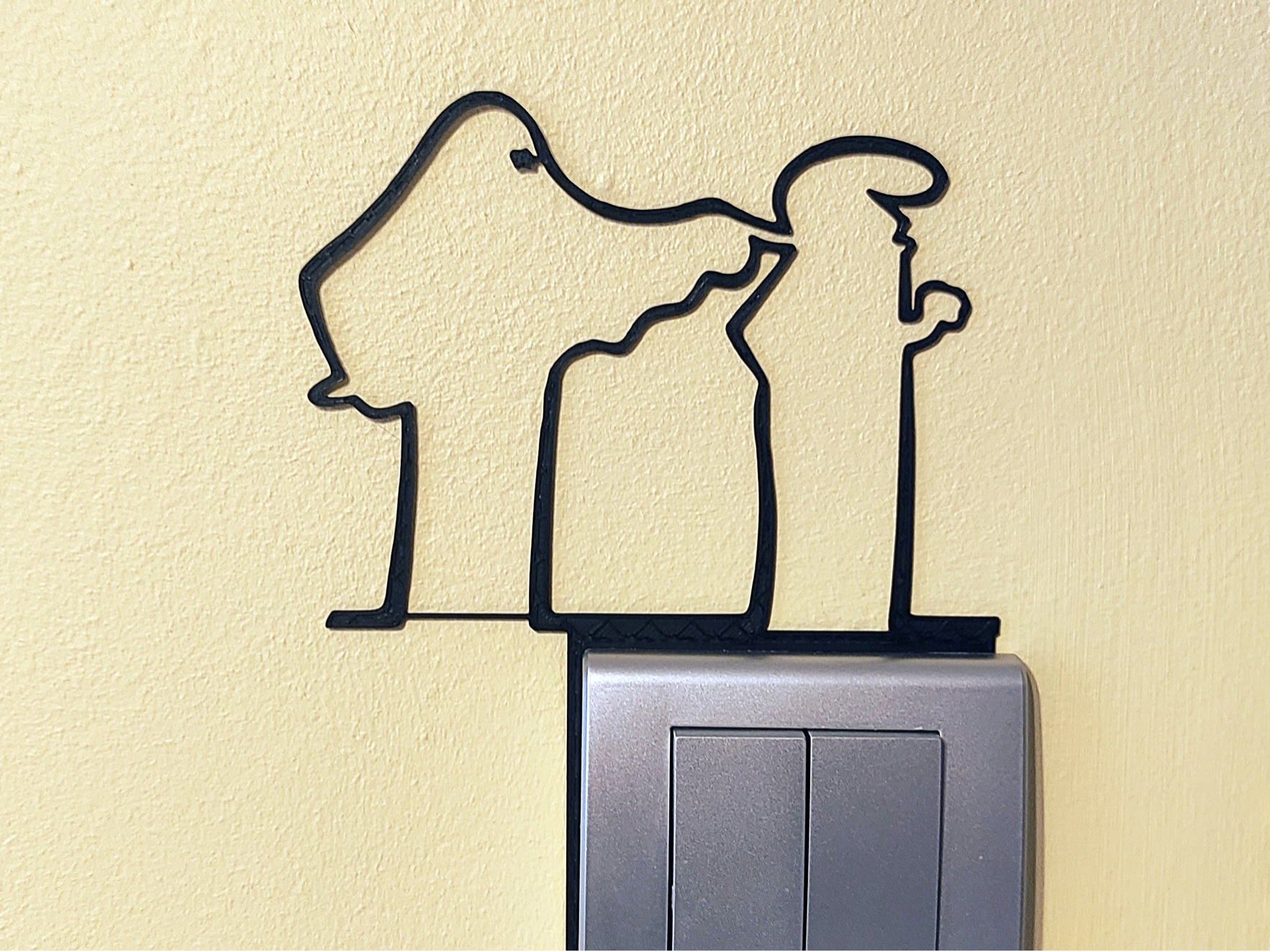 Funny Light Switch Gadget – La Linea Balum 91