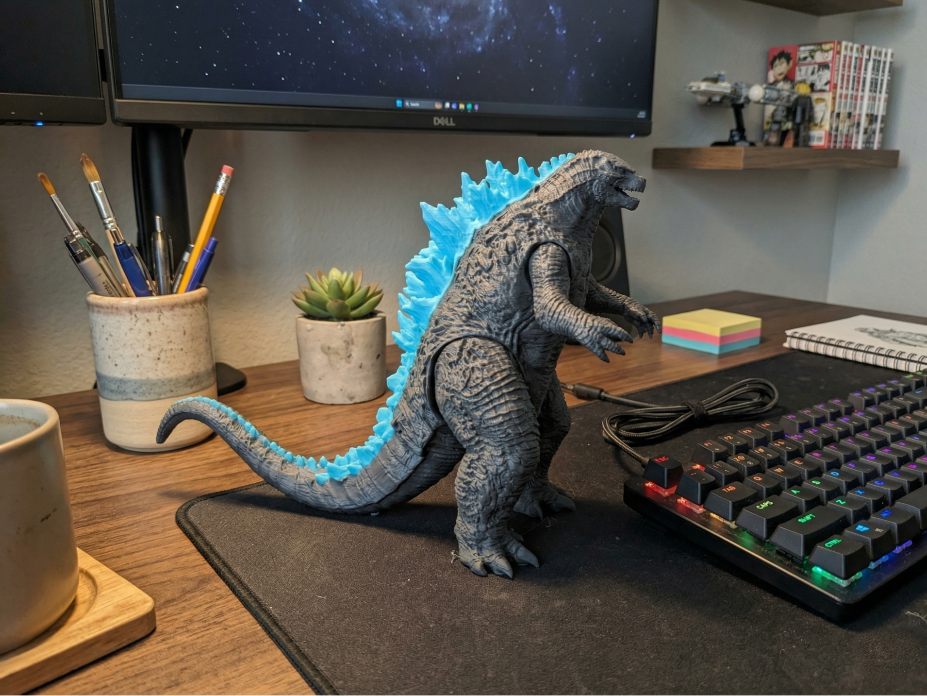 Godzilla inspired by original toy
