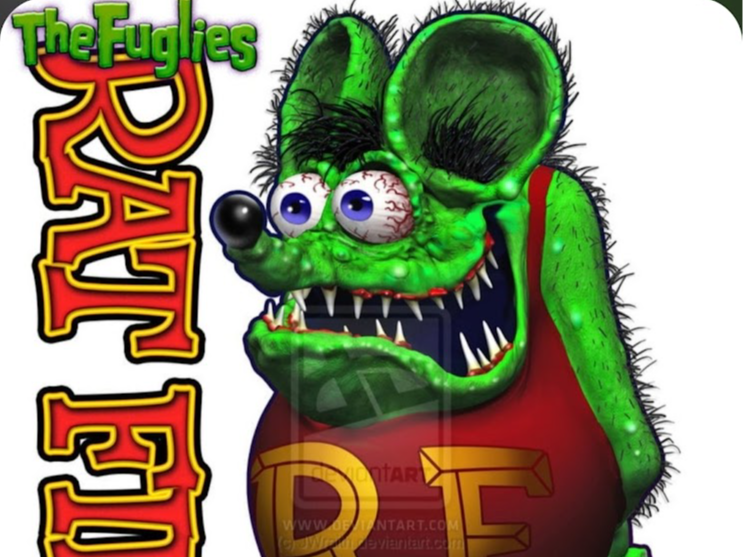 Rat Fink wall art