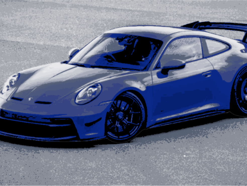 Porsche 911 GT3RS HueForge