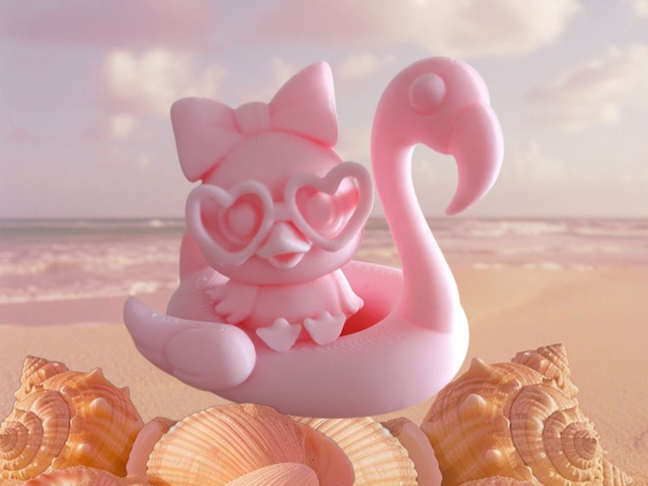 Flamingo Gummi Ente