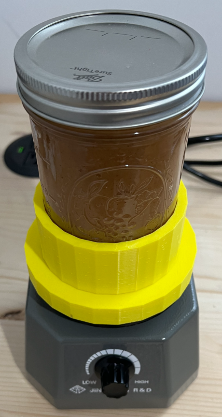 Mason Jar Holder for Shaker Table