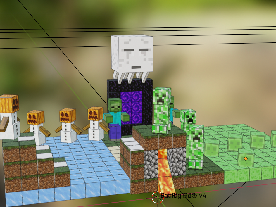 minecraft playset
