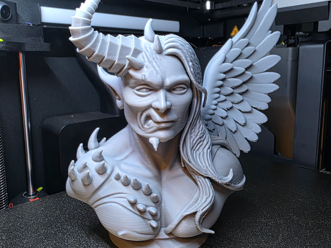 Half-Demon Half-Angel Bust