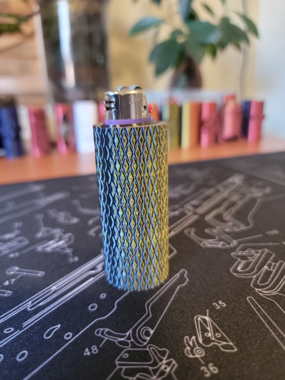 Knurled Grip BIC Sleeve