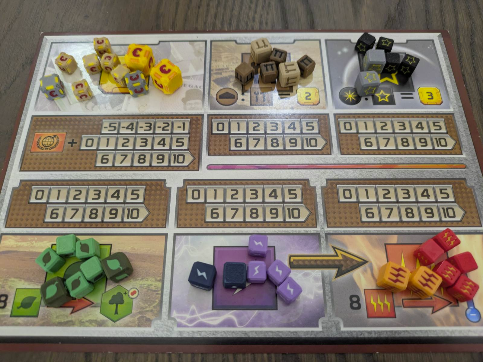 Terraforming Mars - Standard Resources