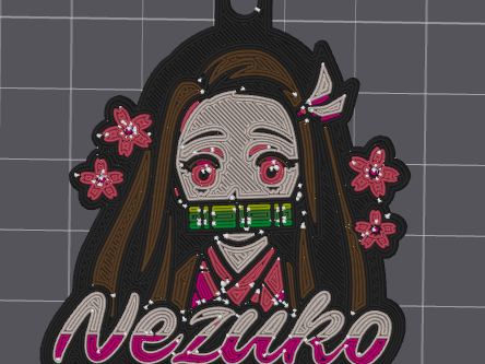 Porte clé Nezuko Demon Slayer by S3D